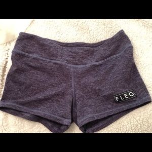 FLEO Heather Navy 3.25 shorts